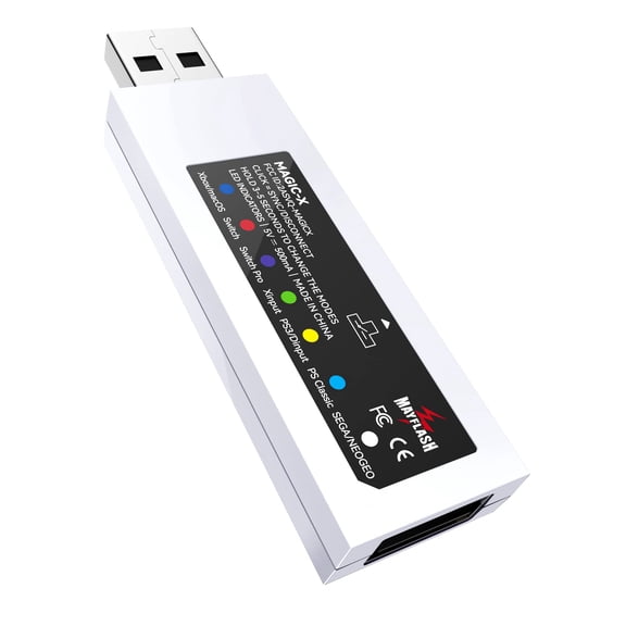 Adaptador USB Bluetooth inalámbrico MAYFLASH Magic-X para Xbox Series S/X, Xbox One, Switch, macOS, Windows, Raspberry Pi, PS5, PS4