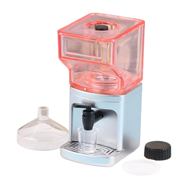 Dispensador de agua en miniatura para casa de muñecas Hugo rojo