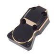 thumbnail image 3 of Tapa de diff de latón Frente portátil Frente trasera Funda de contrapeso Cubiertas de peso de la unidad Actualización 1/24 Reemplazo de accesorios para Axial SCX24 Inevent FN001395-00, 3 of 7
