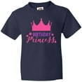 thumbnail image 3 of Inktastic Birthday Princess, Little Princess, Crown, Stars Youth T-Shirt, 3 of 5