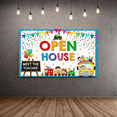 thumbnail image 3 of Colorful Open House Banner Kids School Decorations for Classroom Party Event, 3 of 8