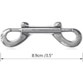 thumbnail image 2 of Nickel Plated Double Ended Bolt Snap Hook Set, Pack of 4, 2 of 4
