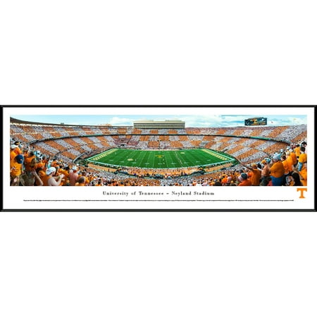 Tennessee Volunteers Football - Checkerboard Stadium, Blakeway Panoramas NCAA College Print with Standard