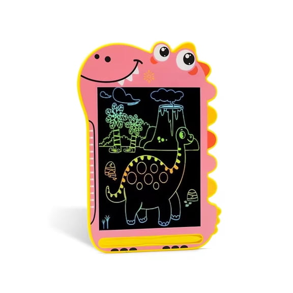 Tableta de escritura LCD SaharaCase 8.5 Kids Dinosaur Pink