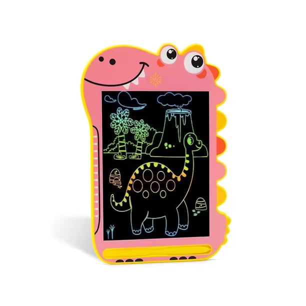 Tableta de escritura LCD SaharaCase 8.5 Kids Dinosaur Pink