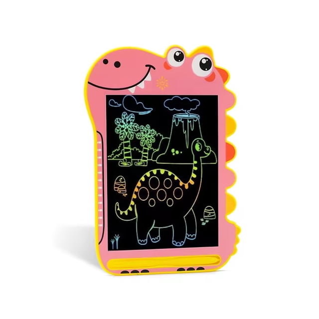 Tableta de escritura LCD SaharaCase 8.5 Kids Dinosaur Pink