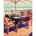 thumbnail image 2 of Outdoor Tablecloth - 60x84 Inch Rectangle Dining Table Cover, Waterproof Outdoor Table Cloth with Umbrella Hole & Zipper for Picnic/Patio/Party, 2 of 5
