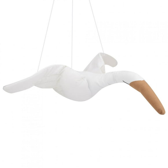 Pearl Cotton Swan Doll Pillow, Swan Doll, White Color Children's Room For Kids Gifts Wear Lanyard