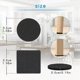 thumbnail image 2 of Lote de 48 patins antidérapants en caoutchouc pour pieds de meubles - Coussinets de proteccion pour pieds de meubles - Coussinets autocollants pour pieds de table et de chaise, 2 of 5