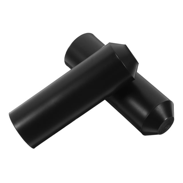unbranded 2Ud Tapas De Termorretracción Resistentes Para Cable Negro Con Alta Insulación Y Fuerte