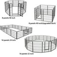 thumbnail image 2 of SONGMY 16 Panel 24" Dog Pet Playpen, Exercise Pen Outdoor Fence, 2 of 10