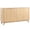 Oak - 4 Door, variant on Ktaxon Modern Fluted Sideboard, 33" Pantry Storage Buffet Cabinet, Dining Room Pantry Wood Cabient with 2 Door and Drawer, Oak