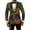 CL7, variant on Mens Suit Jacket Floral Printed Two Button Casual Blazer Coat