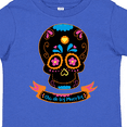 thumbnail image 4 of Inktastic Day of the Dead Skull Blk Boys or Girls Toddler T-Shirt, 4 of 5