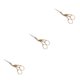 thumbnail image 5 of Scienceny Tijeras de costura de moda y duraderas para bordado y costura Tijeras de bordado Fácil de grúa Tijera de oro Type1 NO1, 5 of 6