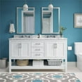 thumbnail image 2 of Design Element Affinity 61" Single Sink Bathroom Vanity in White, 2 of 11