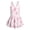 Pink Dragon Heart, variant on COEQINE Girls One Piece Swimsuit with Attached Liner, Scoop Neck V-Back Swim Dress for Swim Lessons, Polyester Spandex Bathing Suit for Girls 3-4 Year Olds, Pink Dragon Heart