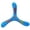 Blue, variant on Sun Shifter Boomerangs Right Handed