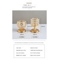 thumbnail image 4 of Crystal Candle Holder Candlestick Centerpiece Engagement Dinner Party, 4 of 9