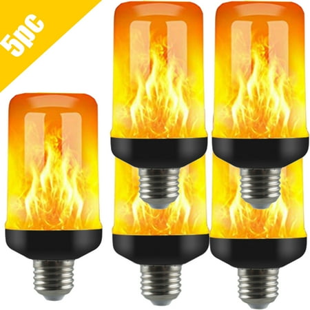 

Home Decor Party Decorative Light Bulb LED E27 Effect Bulb 4 Modes （5 PACK)