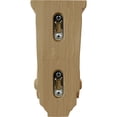 thumbnail image 4 of Ekena Millwork 3 1/2"W x 4"D x 7"H Small Basket Weave Corbel, Cherry, 4 of 4