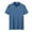 Blue, variant on ohmzyzo Men's Quarter Zipper Polo Shirts Regular-Fit Quick-Dry Golf Tees Lightweight Short Sleeve Tee Tops Fashion Solid Color Tees L