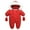 1#Red, variant on Hzgobj Baby Boy Snowsuit Infant Girl Winter Clothes Toddler Jumpsuit Coat Jacket Outfit Hoodied Baby Boys Hooded Romper Winter Clothing Set Snowsuit With Gloves Jumpsuit Outfits