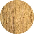 thumbnail image 1 of Ahgly Company Indoor Round Abstract Brown Modern Area Rugs, 3' Round, 1 of 4
