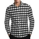 thumbnail image 2 of Seeotter Shirt for Men Plaid Mens Button Down Long Sleeve Shirts Soft Pure Cotton Casual Cozy Regular Fit, 2 of 7