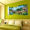thumbnail image 2 of Pegatinas de pared de dinosaurio de la selva 3D, decoración autoadhesiva para sala de estar, dormitorio, habitación de niños (estilo 1) JM, 2 of 3