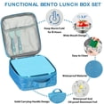 thumbnail image 4 of Set de Lonchera Bento Howeemo para Niños con 4 Compartimentos de 236 ml y Termo, 4 of 7