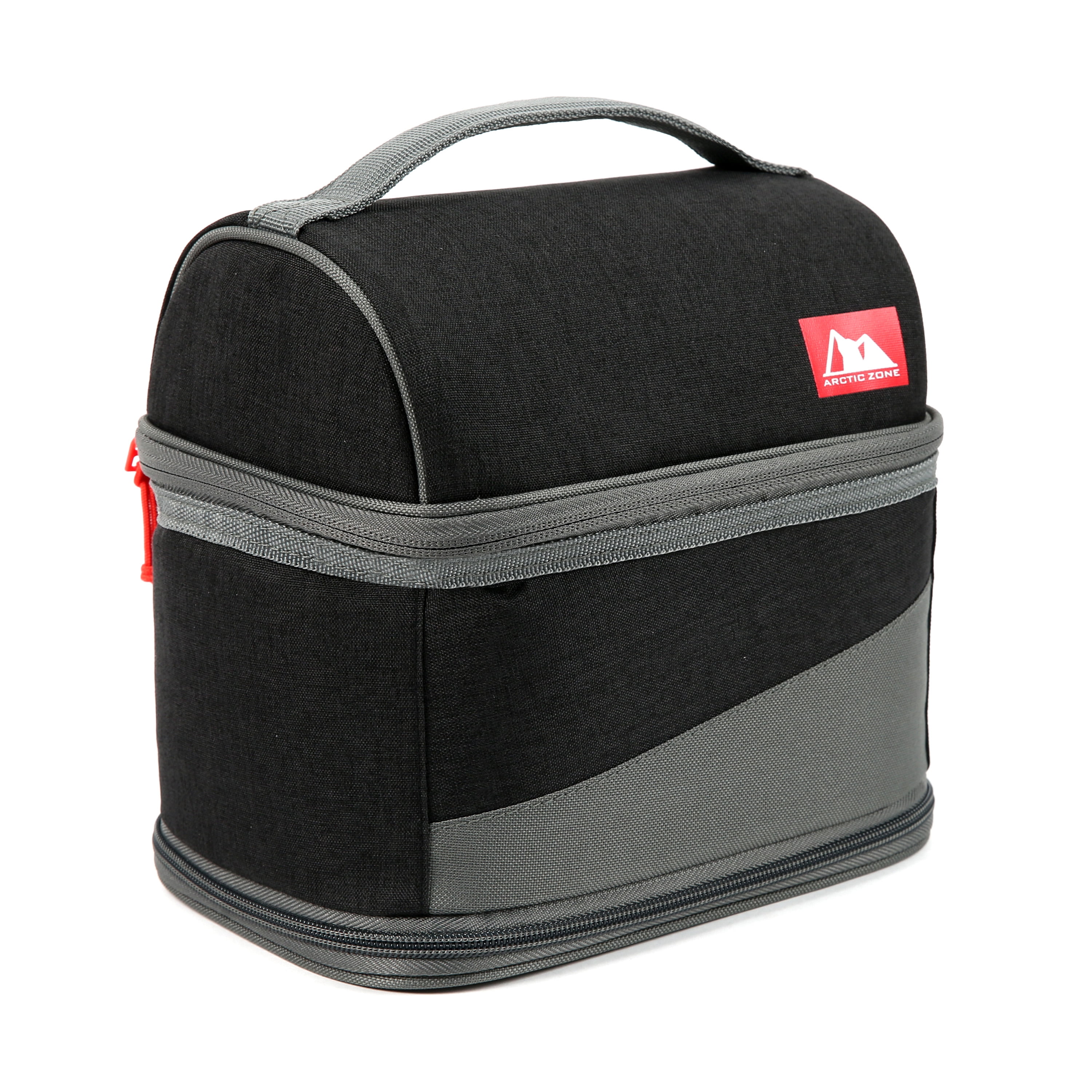 Heathered Eco Expandable Lunch Box Black by Arctic Zone