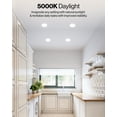 thumbnail image 4 of Luminaria Sunco Lighting LED empotrable de 6" 13W 5000K regulable, 4 of 9