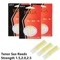3 Pack Tenor Sax Reeds Resin Reeds Strength 2.5