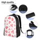thumbnail image 5 of Fotbe Pink Hearts Mochila de Viaje para Laptop, Mochila Ejecutiva Delgada y Resistente 15.6", 5 of 8
