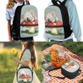 thumbnail image 2 of Jeiento Koala Kids Backpack Set for Boys 4-6 6-8 8-10 Preschool Bookbag with Lunch Box and Pencil Case 3 In 1 Elementary Middle School Bag Mushroom Satchel for Girls Child Daycare Bags Blue, 2 of 7