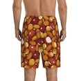 thumbnail image 3 of Kdxio Almond Nuts Print Mens Sleep Shorts Bottoms Soft Comfy Pajama Wear Pants with Drawstring Pockets, 3 of 7