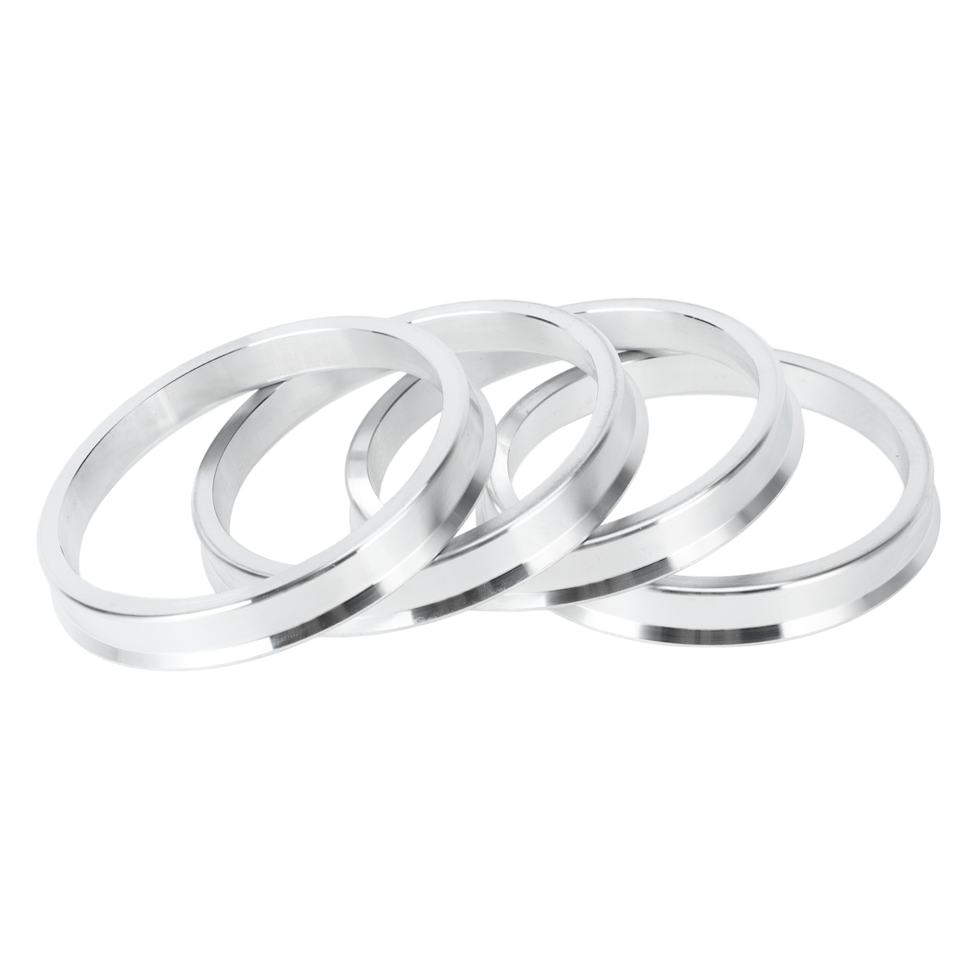4 Aluminum Hub Centric Rings – 67.1mm Hub To 72.6mm Wheel Bore – Efficient Commerce