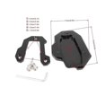 thumbnail image 4 of Foot Side Stand Kickstand Extension Pad Support Plate For Ducati Multistrada 950 1100 1200gt 1260 1200/enduro/enduro Peak 1200s, 4 of 5