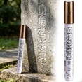 thumbnail image 2 of CoreLiving Gold Paint Marker with Fine Nib, Permanent Oil-Based Paint Pen, Waterproof and Fade Resistant Ink for Metal, Glass, Rubber, and Stone, 1-Pack, 2 of 7