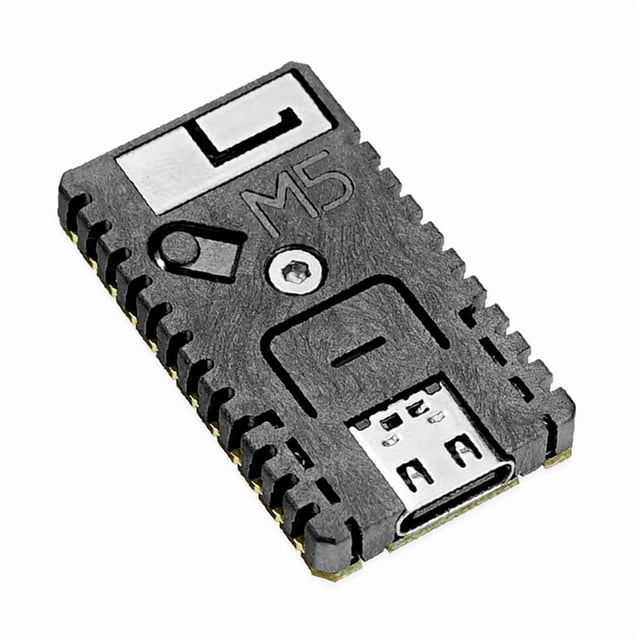 Placa de Desarrollo M5Stamp C3 Mate con Conectores de Pines -C3, WiFi, Bluetooth y IoT.