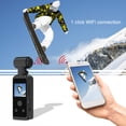 thumbnail image 4 of Cámara de video, Cámara de Vlogging Handheld 4K Video de Video Lcd de 1.3 Pulgadas Con Soporte de Clip Giratorio para viajar Diariamento, 4 of 7