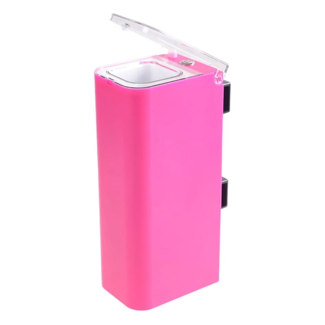 Gear de pesca de relleno de señuelo duro suave fácil de usar fáciles de transportar cebos suaves en la oscuridad para los cebos iluminadores Rosa