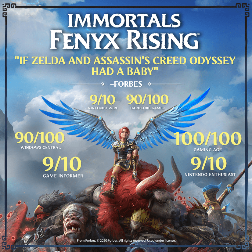 Immortals Fenyx Rising: Gold Edition - Nintendo Switch - Walmart.com