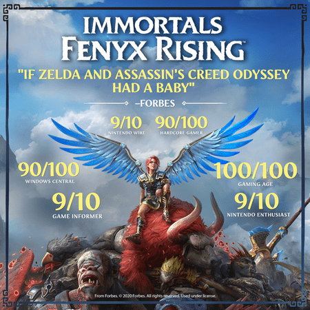 Pre-Owned Immortals Fenyx Rising Nintendo Switch