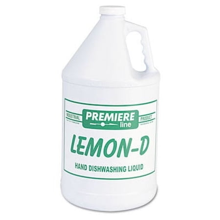 1 gal. Bottle Lemon-D Dishwashing Liquid - Lemon (4/Carton)