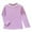 2-Purple, variant on Boys Thermal Shirt Pink Long Sleeve Shirt Girls Kids Turtleneck Basic Tops Boys Fall Shirts Girl T-Shirts Size 4-5 Years