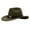 Green, variant on Riforla Western Cowboy Style Hat Jazz Bowler Hat Cow Head Decoration Ethnic Style Hat Cowboy Hats White S