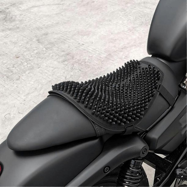 Motorcycle Silicon Seat Cushion,Ergonomic Cushion ,Pressure Relief Ride for Riding to Relieve Pressure, Absorb Shock, and Resist Slip