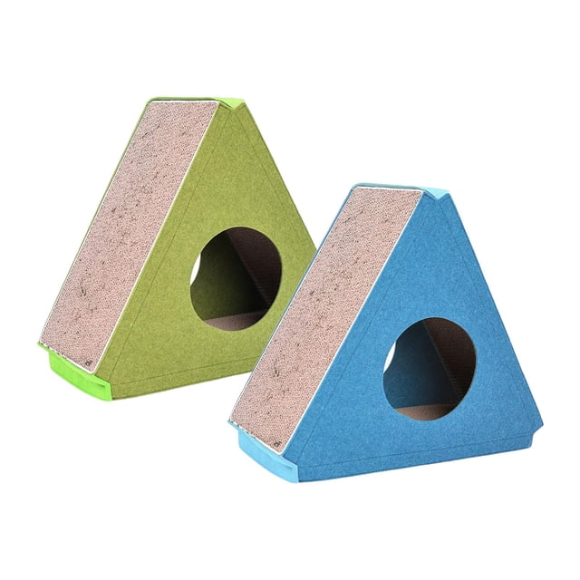 2 uds., almohadilla gruesa para rascar gatos, cama tipo nido, evita daños en , juguetes para gatos SM SunniMix Almohadilla para rascar gatos